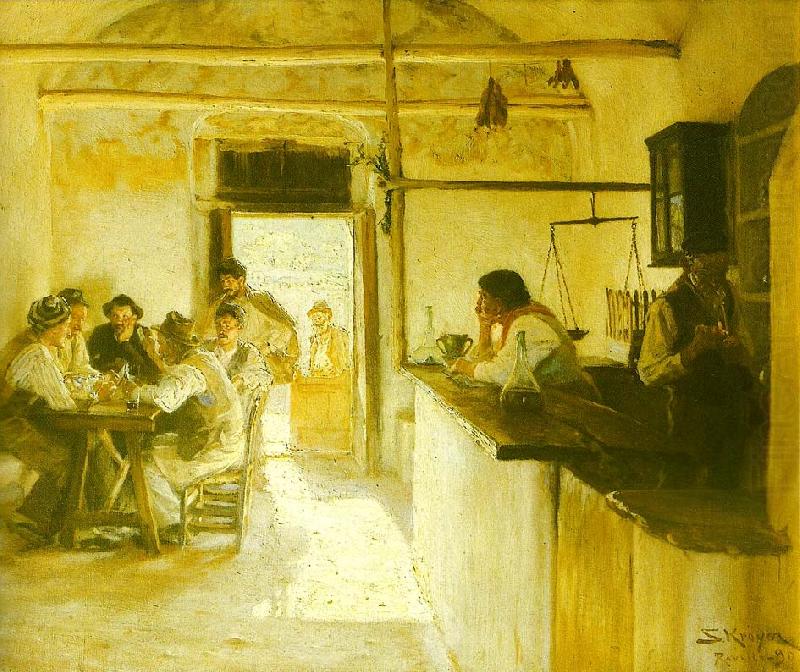 osteria i ravello, Peter Severin Kroyer